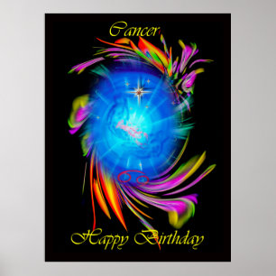 Poster Le Cancer du Joyau Birthday
