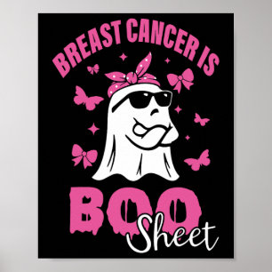 Poster Le Cancer Du Sein Est Une Feuille De Boite Pink Ri