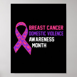 Poster Le Cancer Du Sein Et La Sensibilisation À La Viole