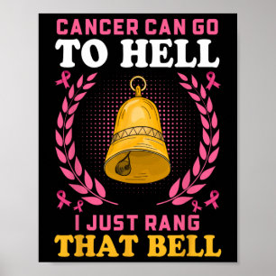 Poster Le Cancer Du Sein Peut Aller En Enfer Je Viens De