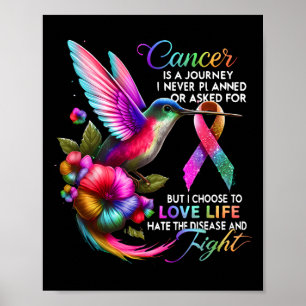 Poster Le Cancer Est Un Voyage Que Je N'Ai Jamais Planifi