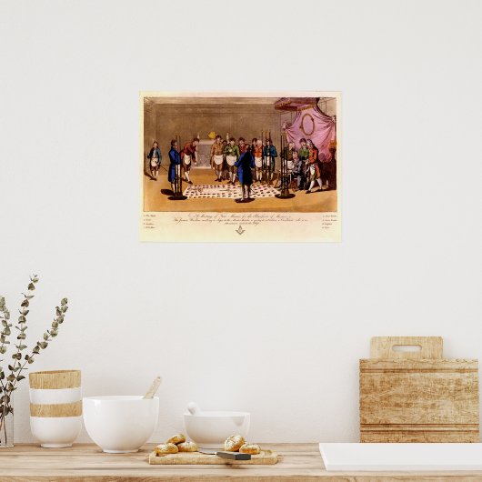 Poster Le candidat Master Mason (Cuisine)