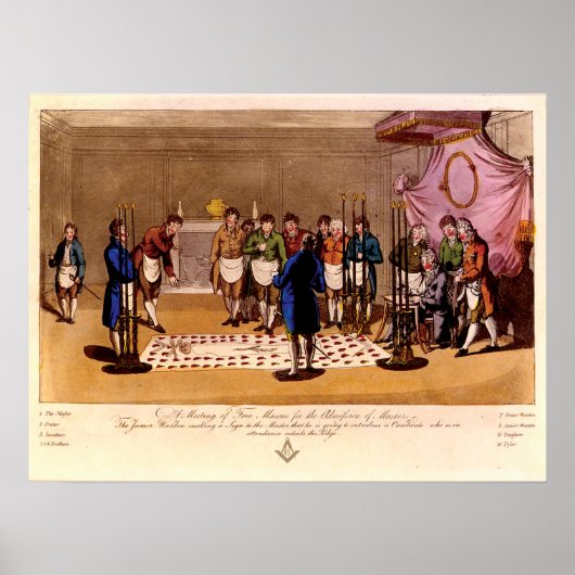 Poster Le candidat Master Mason (Devant)