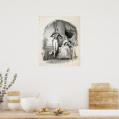 Poster Le candidat reçu (Cuisine)