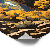 Poster Le canyon noir du parc national Gunnison (Coin)