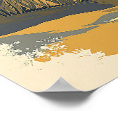 Poster Le Cap, Afrique du Sud (Coin)