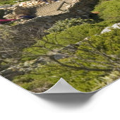 Poster Le Cap, Afrique du Sud. Un phare sur (Coin)