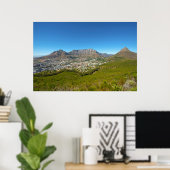 Poster Le Cap, Cap-Occidental, Afrique du Sud 2 (Bureau à domicile)