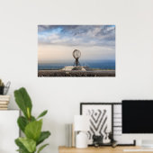 Poster Le cap Nord - Norvège (Bureau à domicile)