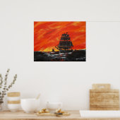 Poster Le capitaine (Cuisine)