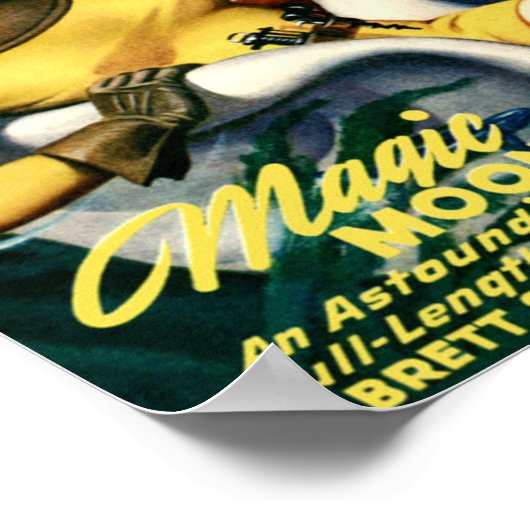 Poster Le capitaine Future et le White Gooey Blob (Coin)