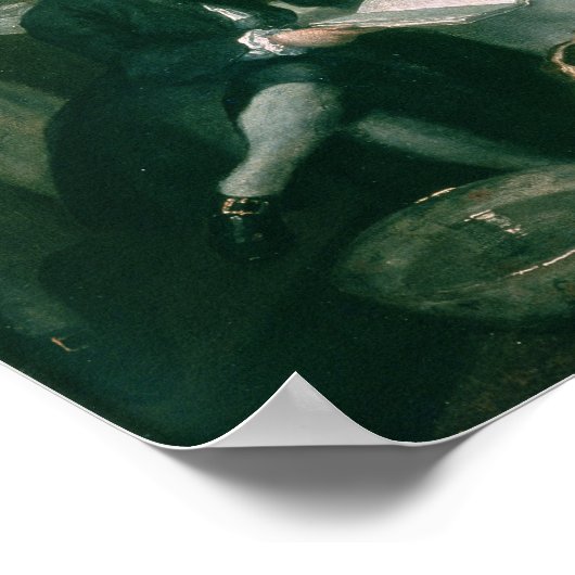 Poster Le capitaine Graham dans son Cabine (Coin)