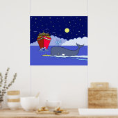 Poster Le capitaine Kayak sauvé par la baleine (Cuisine)