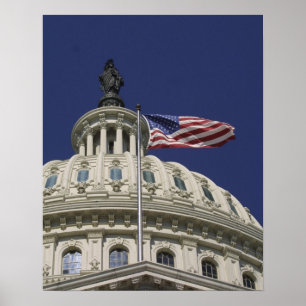 Poster Le Capitole des États-Unis, Washington, DC