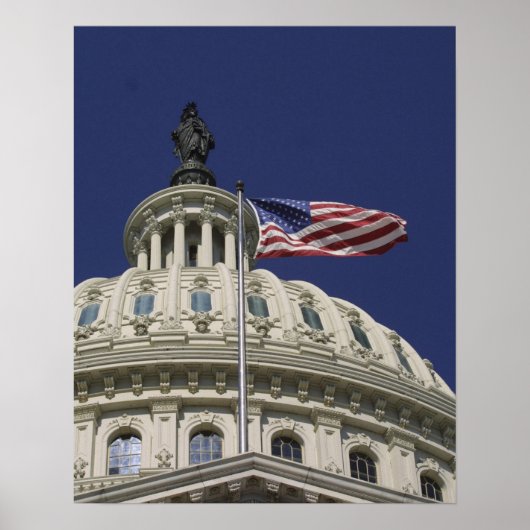 Poster Le Capitole des États-Unis, Washington, DC (Devant)