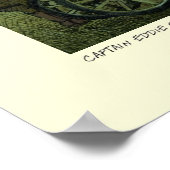 Poster Le Capt Eddie Sur Son CheminPour Fumer Le Hun .. (Coin)