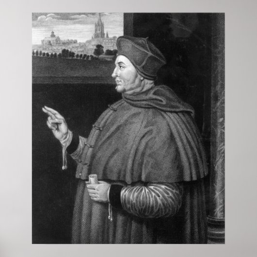 Poster Le cardinal Thomas Wolsey (Devant)
