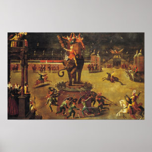 Poster Le carrousel des éléphants