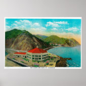 Poster Le Casino et l'Hôtel St Catherine (Devant)