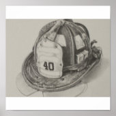 POSTER LE CASQUE DE FIREMAN (Devant)