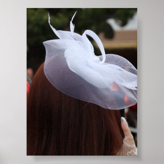 Poster Le Casquette blanc