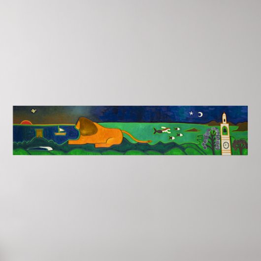 Poster Le Casquette de Roccapina et son Lion 2014 (Devant)