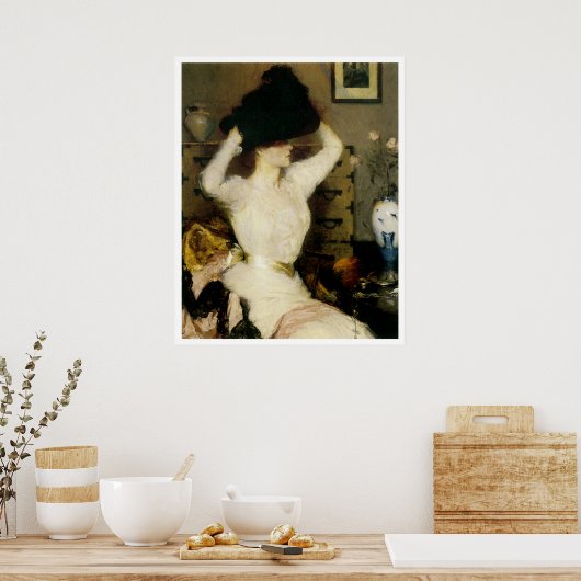 Poster Le Casquette noir (Cuisine)