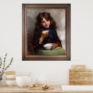 Poster Le Casse-Croûte par Léon-Jean-Basile Perrault