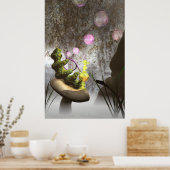 Poster Le Caterpillar et l'affiche Hookah (Cuisine)