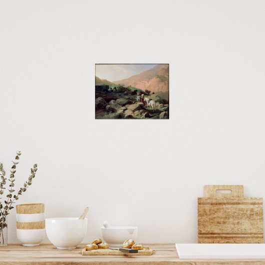 Poster Le Caucase, 1872 (Cuisine)