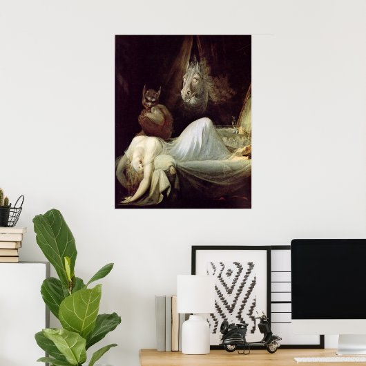 Poster Le cauchemar II (Bureau à domicile)