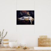 Poster Le cauchemar par Henry Fuseli (Cuisine)