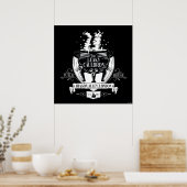 Poster LE CAULDRON™ Shop Graphic LEAKY (Cuisine)