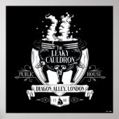 Poster LE CAULDRON™ Shop Graphic LEAKY (Devant)