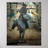 Poster Le cavalier Bronc (Devant)