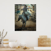 Poster Le cavalier Bronc (Cuisine)