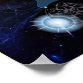 Poster Le cavalier de la sphère de Qwiby (Coin)