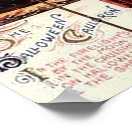 Poster Le caveau d'Halloween (Coin)