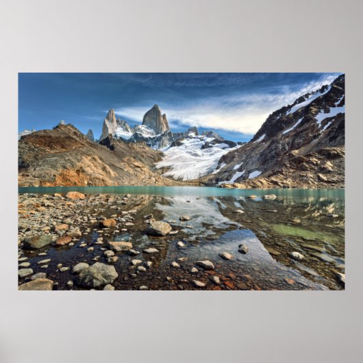 Poster Le célèbre Fitz Roy (Devant)