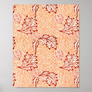 Poster Le célèbre motif Apple de William Morris