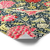 Poster Le célèbre motif Cray de William Morris (Coin)