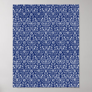 Poster Le célèbre oeil motif de William Morris