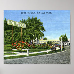 Poster Le cercle, cru de Hollywood, la Floride