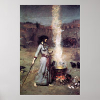 Le cercle magique par John William Waterhouse -188