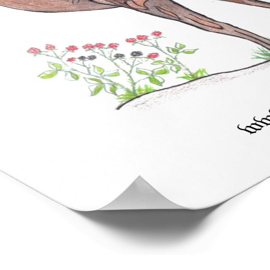 Poster "Le Cerf" (Coin)