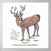 Poster "Le Cerf" (Devant)