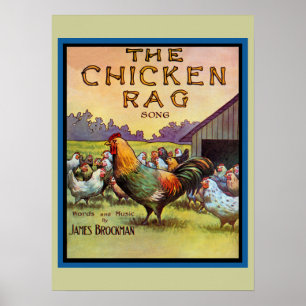 Poster Le cerf de poulet