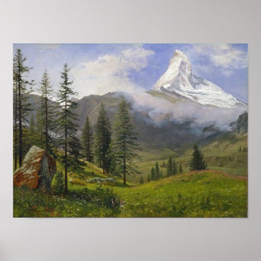 Poster Le Cervin (Devant)