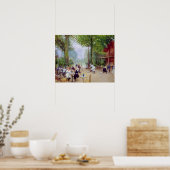 Poster Le Chalet du Cycle dans le Bois de Boulogne (Cuisine)