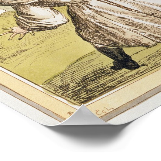 Poster Le champ de Battersea, 1829 (Coin)